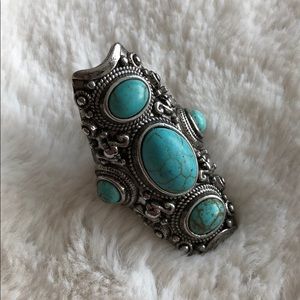📣 SALE Statement Piece! Turquoise Ring